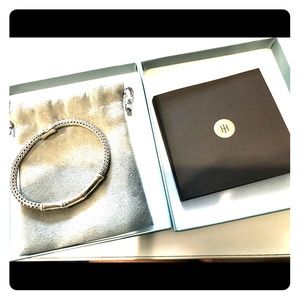 John Hardy silver bamboo link bracelet